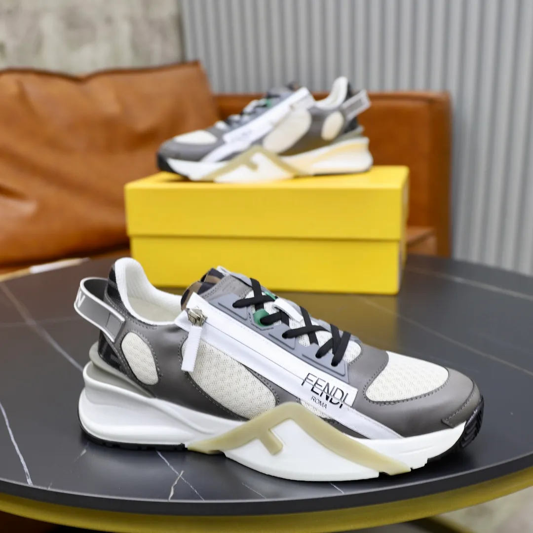 Men's men's shoes 290🔥Brand: FENDI Size: 38-44 (45, 46 customized) Grade: Original quality High version Material: Imported cowhide ➕ High-quality and comfortable lining Original lightweight non-slip outsole Style category: Travel Fashion casual shoes Versatile trend